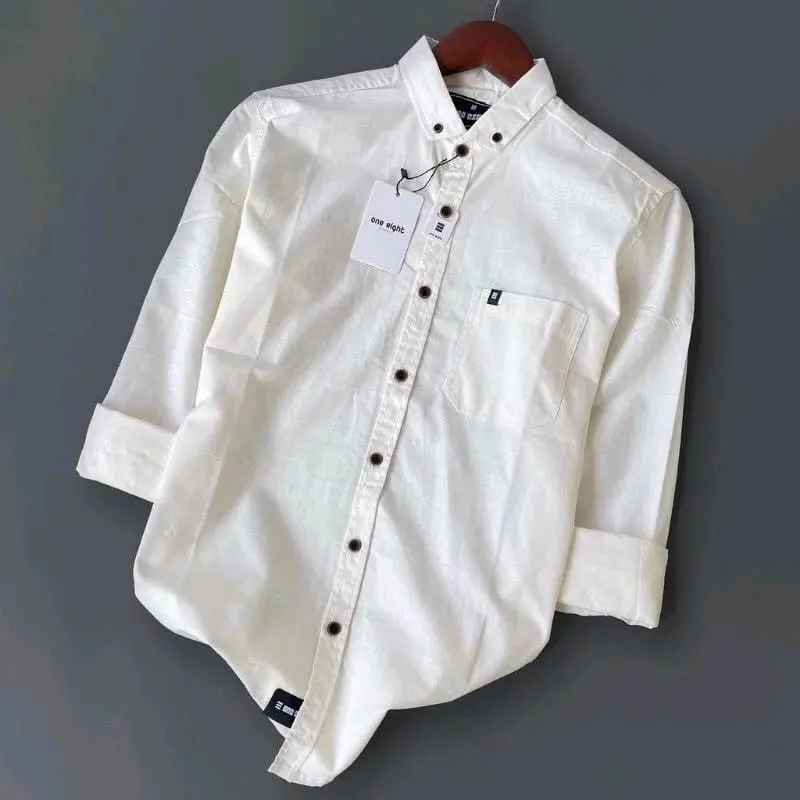 KEMEJA PRIA MENS POLOSAN LENGAN PANJANG SLIMFIT