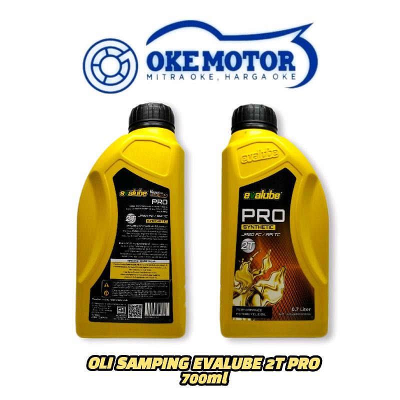 Oli Samping Evalube 2T Pro 700ml synthetic 0