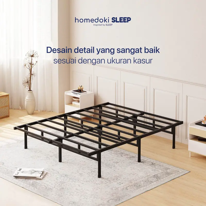 Homedoki BASICLITEBED  Series/ Tatakan Divan Tempat Tidur / Yelena Ranjang Tidur / Dipan Tempat Tidur 8