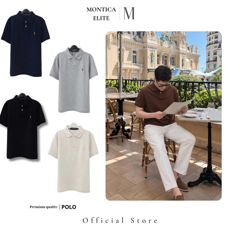 (POLO cotton gai thêu ngựa) polocentury thêu ngựa màu sắc cổ bẻ vải cotton gai siêu đẹp ít nhăn