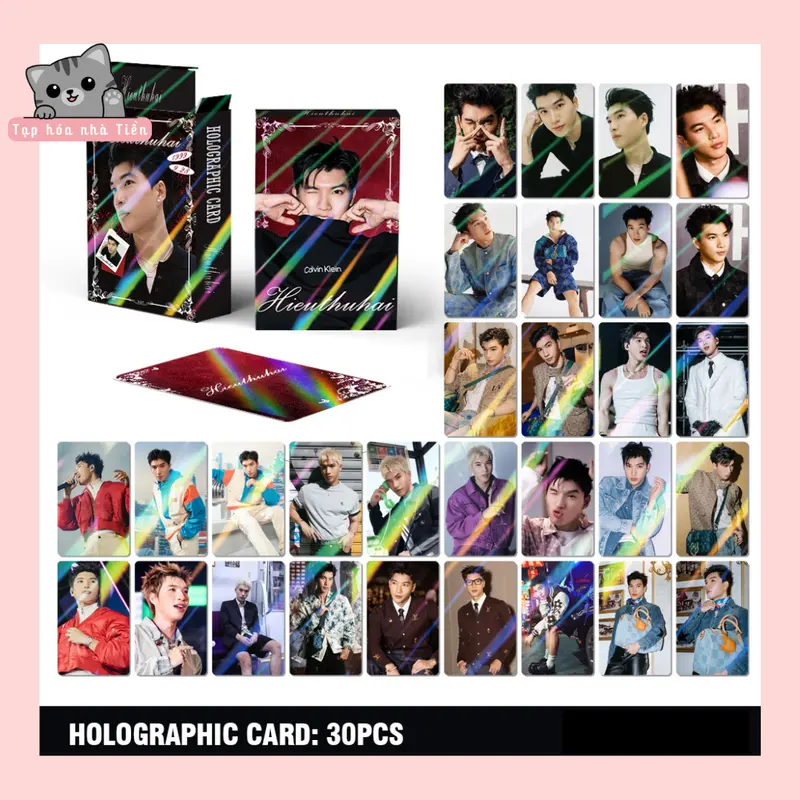[Tổng Hợp] 30 Card Lomo Holo Anh Trai Say Hi, Quang Hùng, Hiếu Thứ Hai, Negav, Dương Domic, Rhyder, Caption,Atus,.... 6