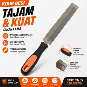 Kikir Gergaji 6/8 Inch Alat Asah Gergaji Premium Tahan Lama Untuk Perbaikan Gergaji