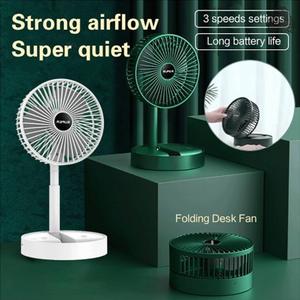 Adjustable Mini Fan Super Cooling Rechargeable Folding Fan With 3 Speed Mode Desktop Fan Kipan Mini Kipas Meja