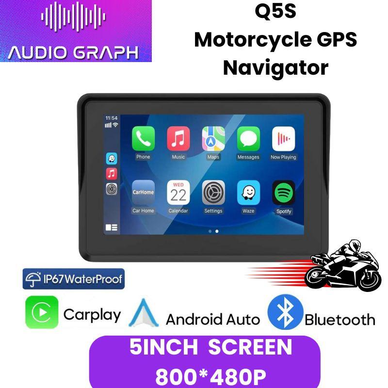 Q5S Navigasi GPS 5 Inci Wifi Carplay Tanpa Wayar Android Aut - TikTok ...