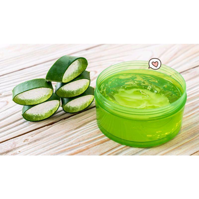 Images Aloe Vera Gel Pelembab Wajah / Masker Wajah Glowing/Pelembab Kulit / Gel Menghaluskan Kulit / Gel Lidah Buaya 3