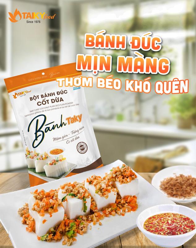  Bột Bánh Đúc Cốt Dừa Tài Ký Gói 250gr  có sẵn gói bột cốt dừa  