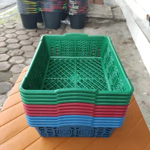 12 buah tempat surat tempat roti tempat bika plastik keranjang