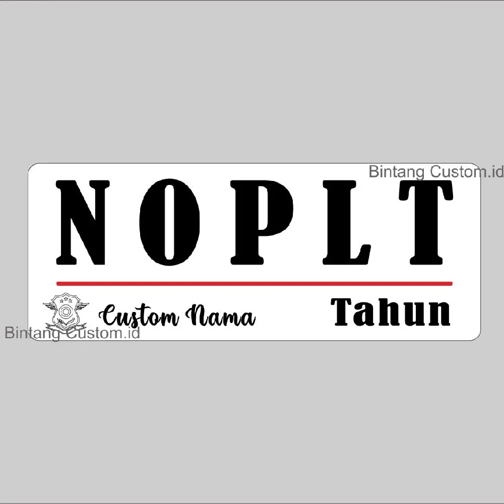 Papan nama bebas request beli 1 dapat 2pcs