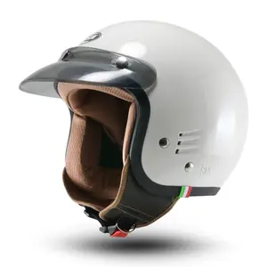 Helm Polos Retro Bogo Dewasa Pria Wanita SNI Kekinian Motorcycle
