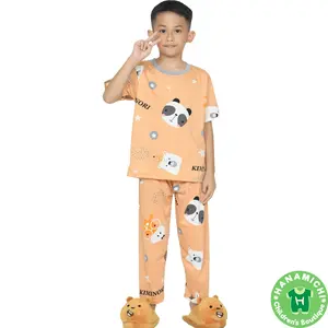 Kiminori ORIZA.CP Setelan Baju Anak Laki Laki Lengan Pendek
