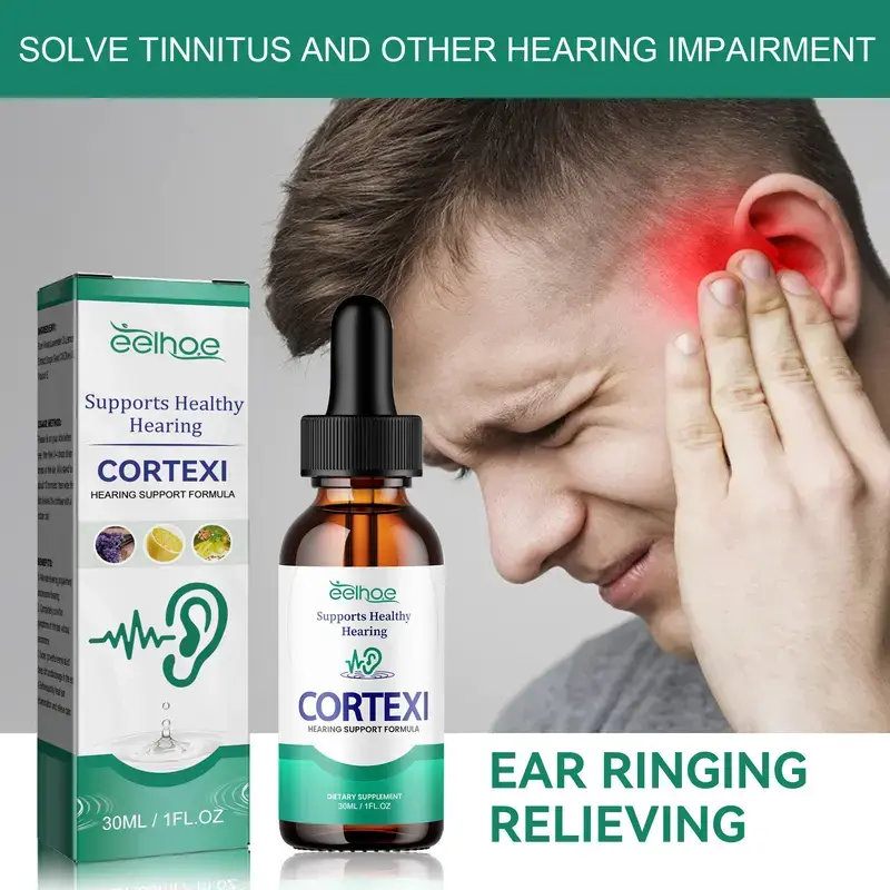 Telinga Berdengung Ear Ringing Relieving Ear Drops 30ml Pembersih Telinga Lembut Tinnitus