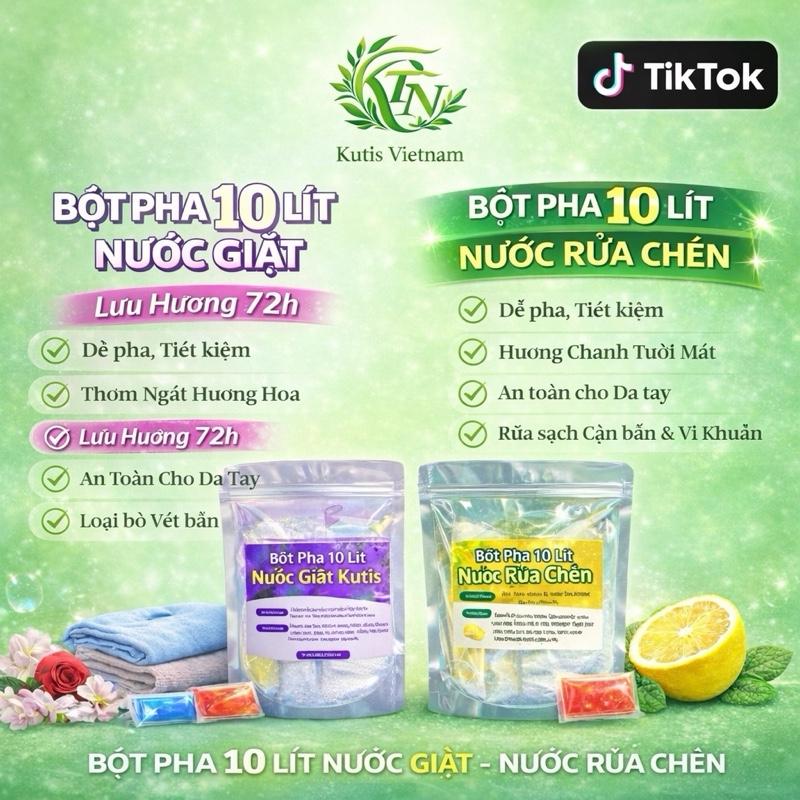   Kutis- lưu hương 72h  combo 20 lít :  10 lít nước giặt + 10 lít nước rửa chén . Bột tự pha dễ dàng sử dụng tiết kiệm  làm sạch cho gia đình quán ăn nhà hàng giặt sấy ủi thơm cả ngày nuoc ruachen giat 