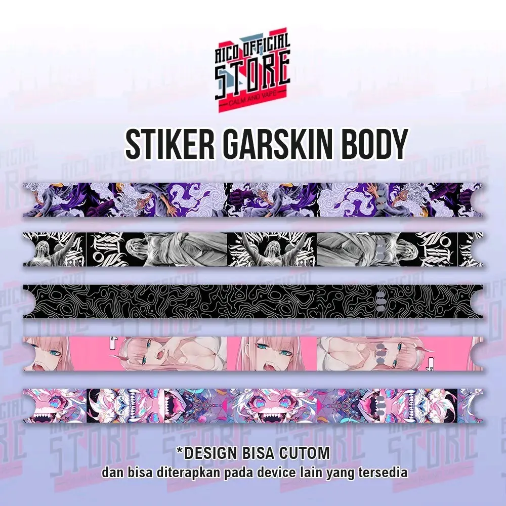 JAKACUSTOM - Stiker Garskin Outer Centa B.80 Original Desain Full Motif Bisa Custom Anti Air Tahan Lama Paper