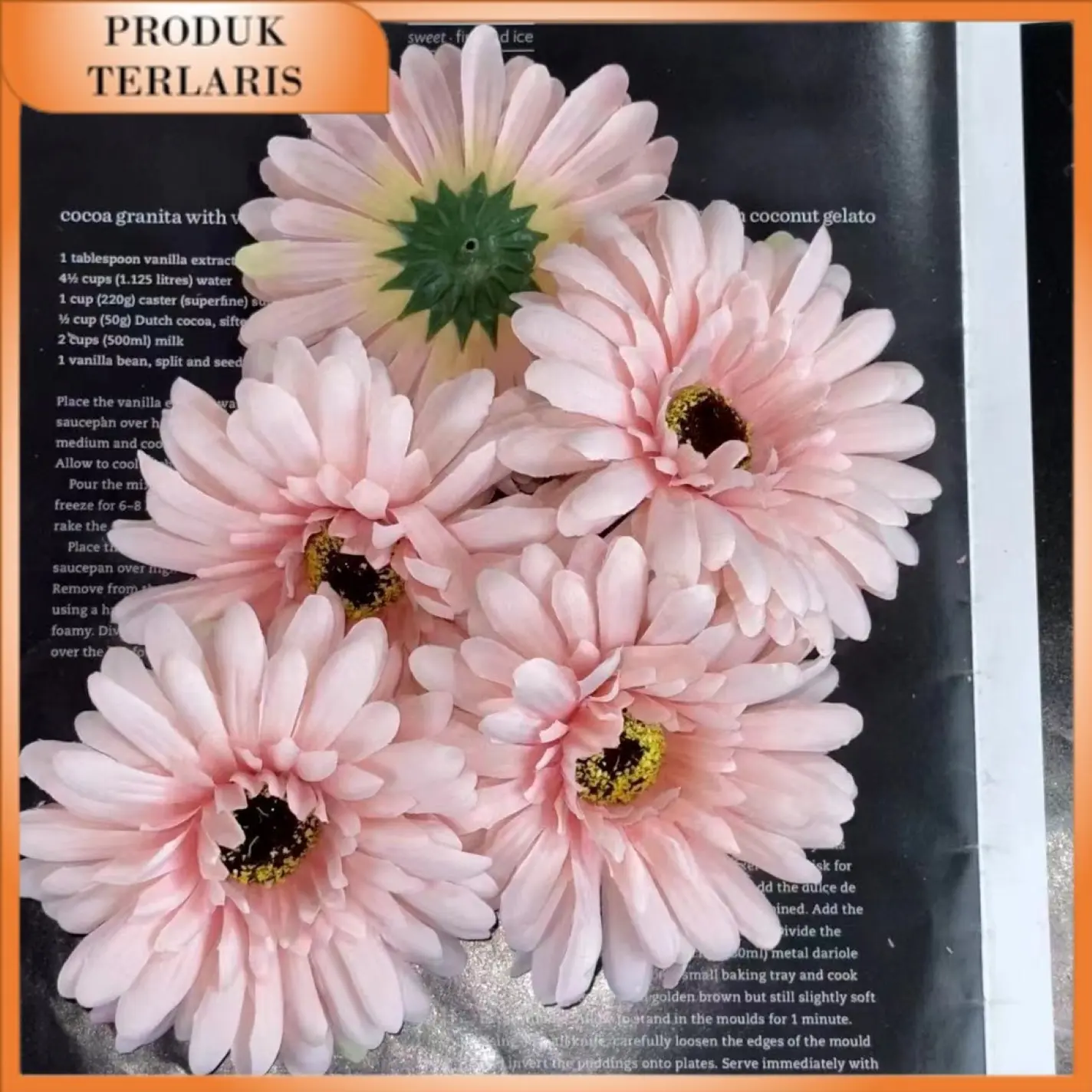 [COD] TERLARIS KTM08 IMATUM Diameter 10cm Kepala Kuntum KRISAN Putik Kuntuman bunga hias plastik gerbera aster krisan dahlia kain hiasan dekor dekorasi pesta pernikahan wedding seserahan hantaran mahar ruangan kamar tidur