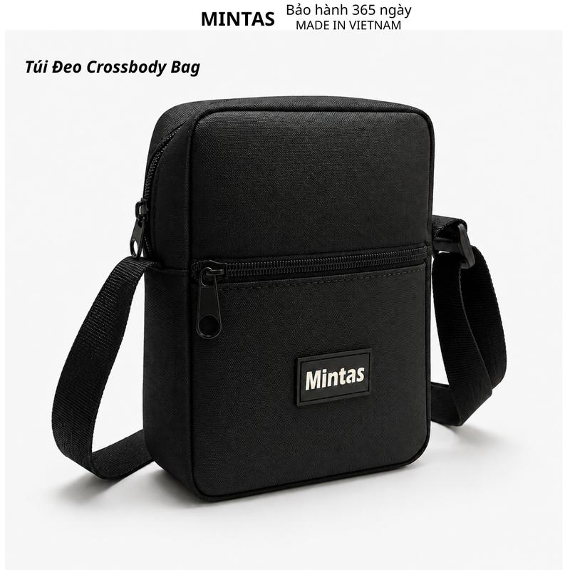 Độc Quyền TikTok Shop - Túi Đeo Chéo Mini MINTAS Smart Crossbody Bag Vải 900D.…