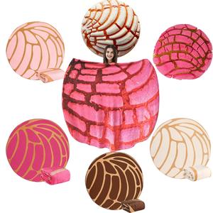 Manta de Comida de Franela Realista y Divertida, Suave para Sofá, Silla o Cama, Decoración para el Hogar Todo el Tiempo, Manta de Pan Única, Regalo
