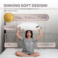Gambar DDPillow Set 4 Bantal Tidur Bulu Angsa Asli, Type Haven, Bantal Hotel Bintang 5 / Bantal Empuk - Bantal dari ddpillow Kota Administrasi Jakarta Barat 4 Tokopedia