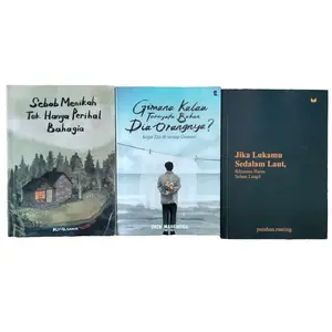 paket 3 buku best seller : SEBAB MENIKAH,JIKA LUKAMU,GIMANA KALAU BUKAN DIA ORANGNYA