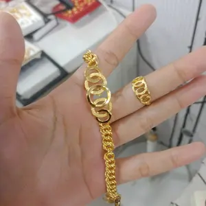 Gelang Set Cincin Lapis Eeemass Crum