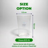 Gambar CUP OXIUM 12 Oz & 16 Oz ||CUP PLASTIK BIODEGREDABLE (TUTUP TERJUAL TERPISAH) (ISI 100PCS) - 12OZ dari YUMICO BALI Kota Denpasar 3 Tokopedia