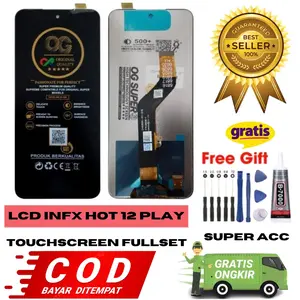 Lcd Touchscreen INFX Hot 12 Play Fullset Original / Lcd Og Super Hot 12 Play