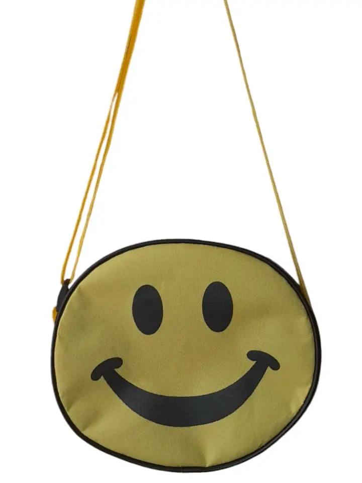Tas Selempang Mini Emoji Anak,TK,PAUD Motif