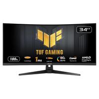 Gambar MONITOR ASUS TUF GAMING VG34VQ3B Curved Gaming Monitor - 34 inch, WQHD (3440 x 1440), VA, 180Hz, 1ms dari Techno Computer Bali Kota Denpasar 2 Tokopedia