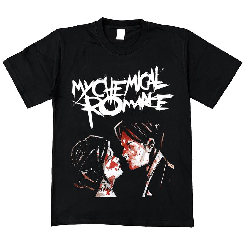 【COD】KAOS BAND MCR - TSHIRT kapas romantik kimia saya disika - TikTok ...