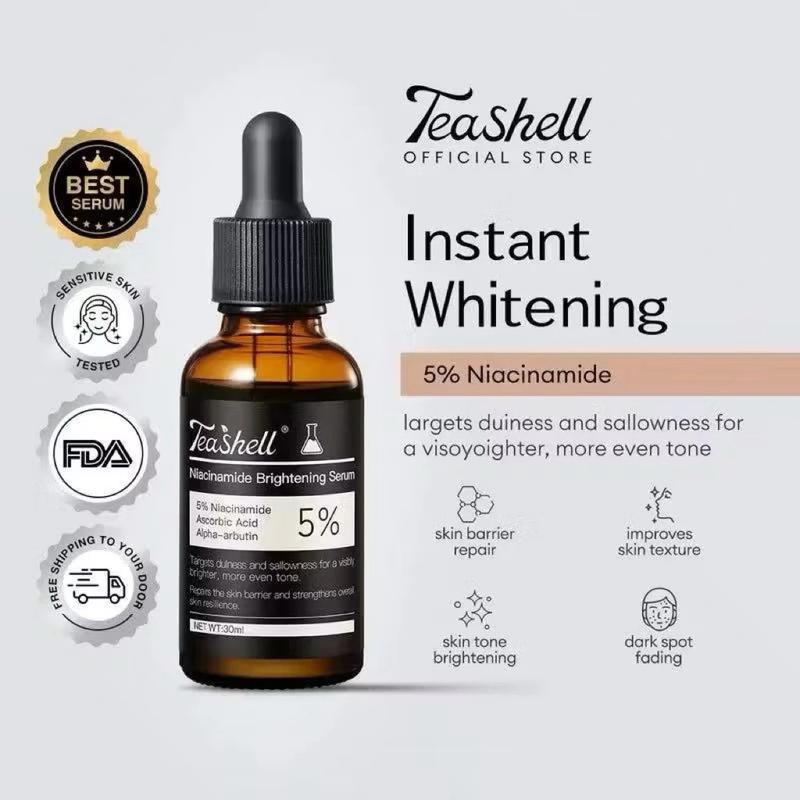 Serum Dưỡng Da Niacinamide 5% 30ml – Serum Niacinamide Teashell Giảm Thâm,…