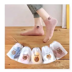 kaos kaki wanita pria/ short socks isi 10 pasang
