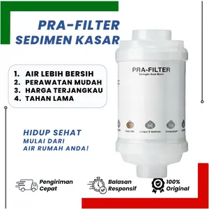 Filter Air Karbon/ Carbon Penyaring Penjernih Air Shower, Mesin cuci - Housing set