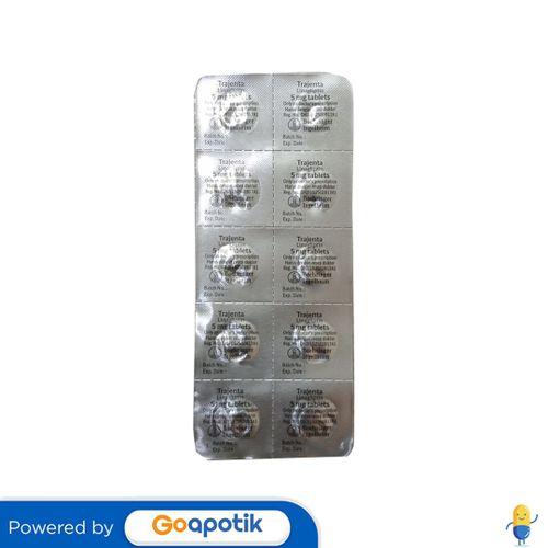 TRAJENTA 5 MG STRIP 10 TABLET