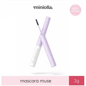 BPOM MINIPINK Mascara Muse | Natural Volume Lengthening Effect Longwear Formula Clump Free Lightweight Texture MP040