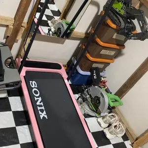 Sonix Incline Treadmill STR01 Running Mat Listrik Lipat Treadmill Elektrik Alat Fitness Walking Pad Small Foldable Ultra Quiet Indoor Home Fitness Equipment