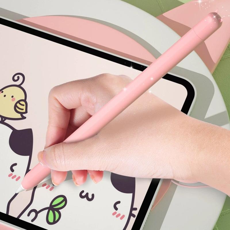 Product Introduction of Vintage Ultra Thin Pen Case for Apple Pencil 2 1 Gen Anti-slip Stylus Sleeve Cartoon Soft Silicone Protective Cover 24