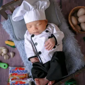 KOSTUM CHEF COWOK / KOKI COWOK / KOKI ANAK / BAJU BAYI / BAJUANAK / NEWBORN / BABY NEWBORN / BAJUANAKUNIK Karakter Kartun Disney Marvel
