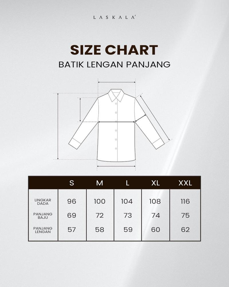 Product Introduction of Laskala Batik Premium Sentani Kemeja Batik Pria Slimfit Lengan Panjang 0