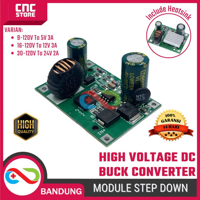 Jual Module Step Down High Voltage DC 120V to 5V 12V 24V – Modul Step ...