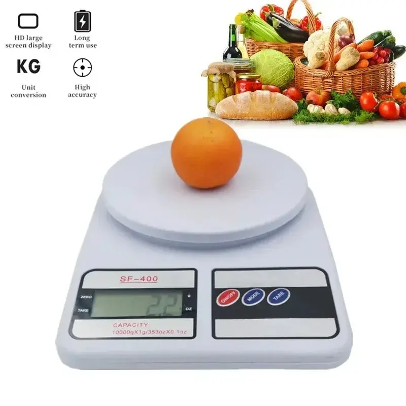 10KG x 1GKitchen Scale Penimbang Digital LCD Scale High Precision Weighing Scale Electronic Scale Food
