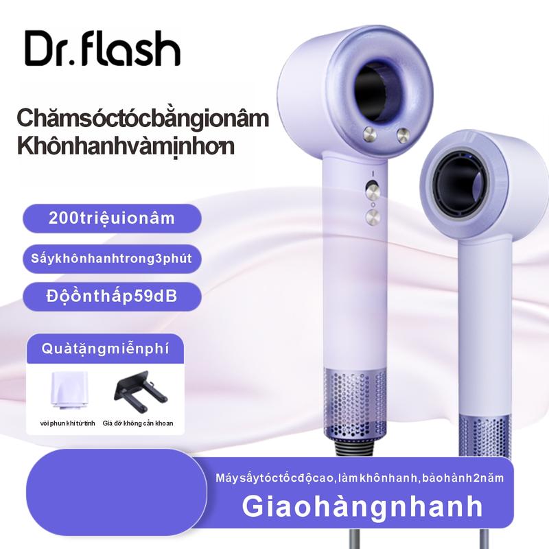 Máy Sấy Tóc Tốc Độ Cao S6 Mini Ion Âm - Sấy Nhanh, Kiểm Soát Nhiệt, Bảo Vệ Tóc