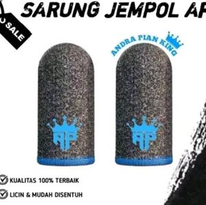 10 pasang sarung jempol AP king - paket 10 pasang sarung jempol AP king - sarung game 10 pasang / sarjem AP king - sarung jempol AP king  paket