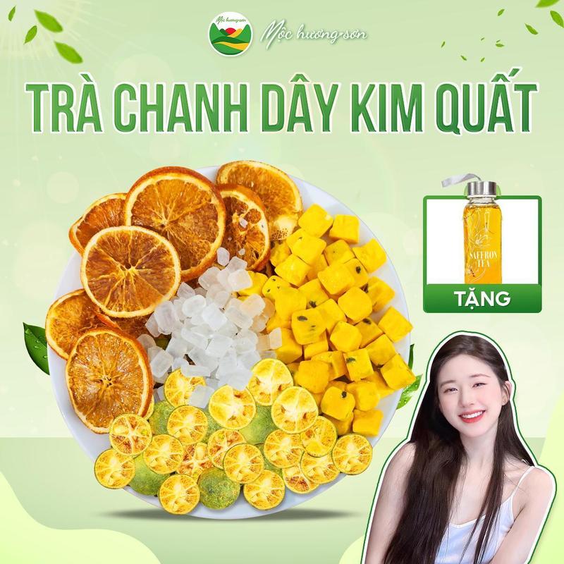 Trà chanh dây kim quất Triệu Lộ Tư hỗ trợ Detox, giải nhiệt cơ thể