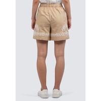 Gambar Et Cetera Embroidered Linen Short Pants KHAKI - KHAKI, 4 dari et cetera Indonesia Kota Bekasi 2 Tokopedia