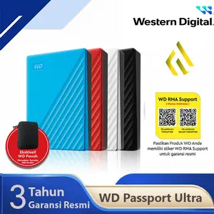 WD My Passport 5TB - HD / HDD / Hardisk Eksternal / External 2.5"
