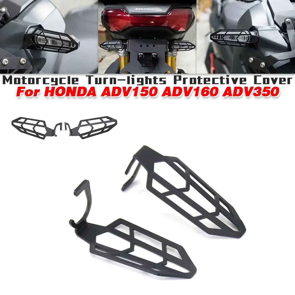 For HONDA ADV150 ADV160 ADV350 Motorcycle Front and Rear Signal Lights Protective Cover Fit on HONDA ADV 150 160 350 Turn Lights Cover