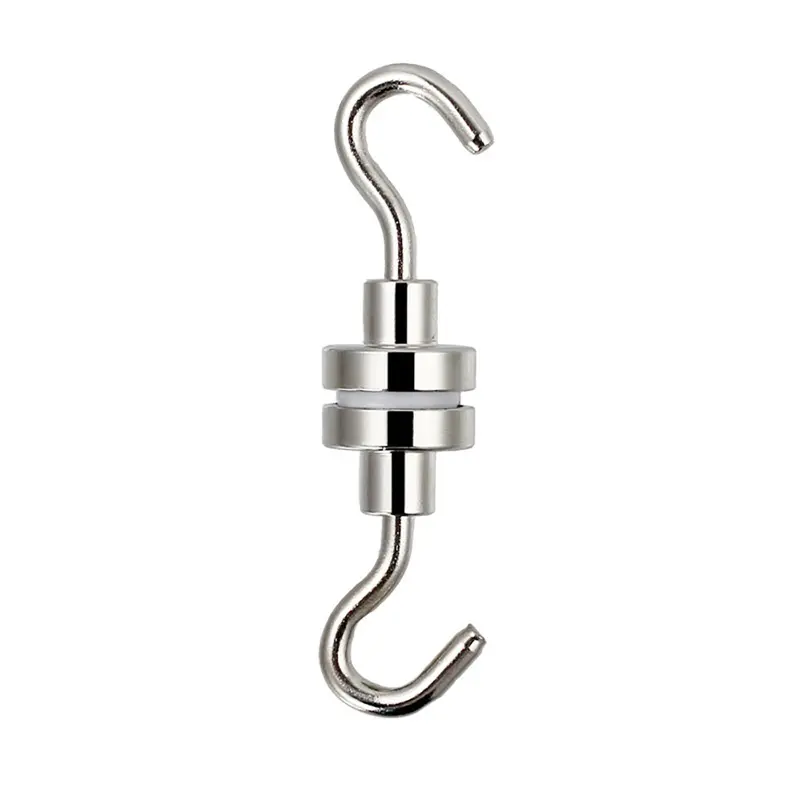 Pao - Móc Từ Ferrite D16 16Mm, 10 Cái, N52, Neodymium, Giữ 55Kg, Nam Châm Mạnh 8