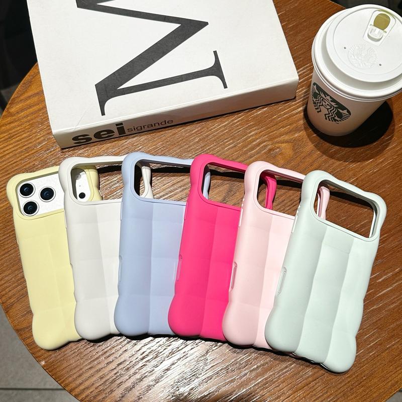 Ốp lưng thiết kế họa tiết mây cho iPhone 15 Pro Max 18 17 16 15 14 13 12 11 Pro khung ống kính lớn TPU mềm chống sốc