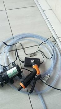Product Review of Alat Cuci Motor / Mobil / Motor / Ac / Steam Motor Pompa Dc 12v Cut Of from A**8 0