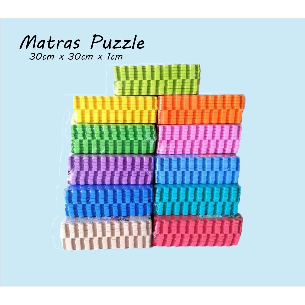 Karpet Matras Puzzle / Tikar Alas Lantai Bermain Anak 30x30x1