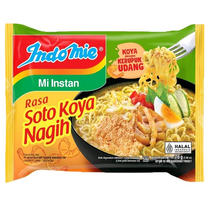Jual Indomie Mie Instan Kuah Rasa Soto Koya Nagih 76 Gram Bawang Goreng ...